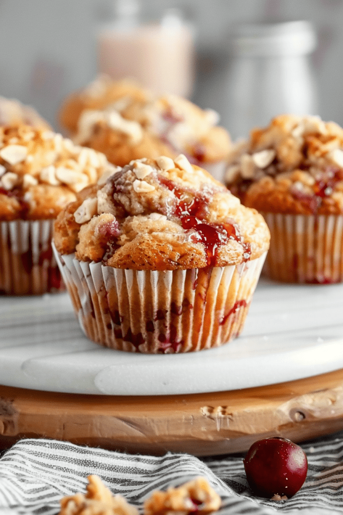 Storage Peanut Butter and Jelly Muffins