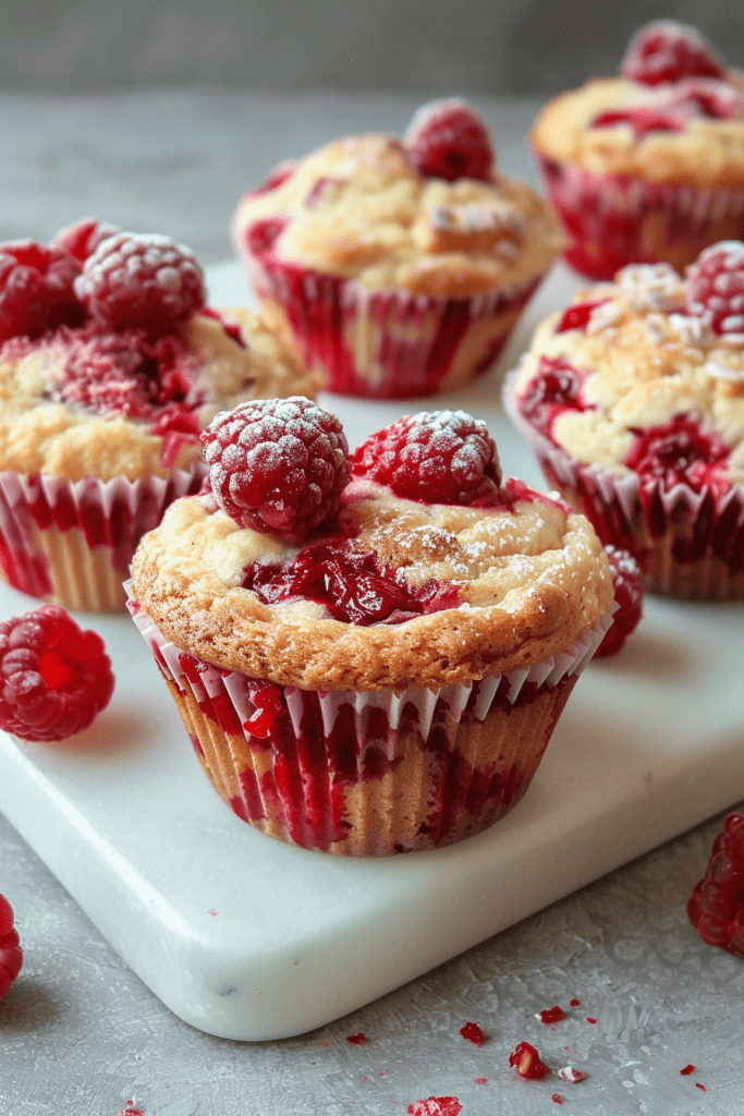 Storage Raspberry Cream Cheese Muffins