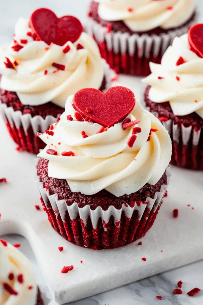 Storage Red Velvet Cupcakes