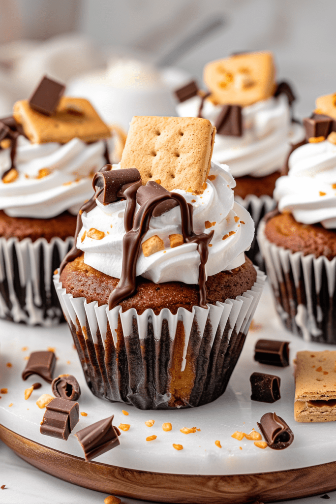 Storage S’mores Cupcakes