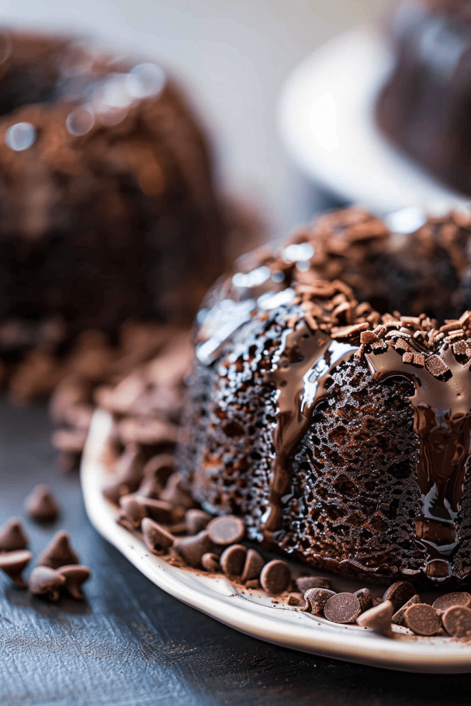 Storage Triple Chocolate Mini Bundt Cakes