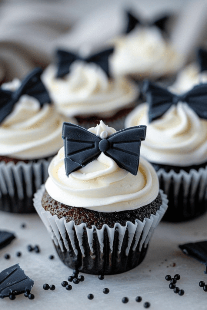 Storage Tuxedo Cupcakes