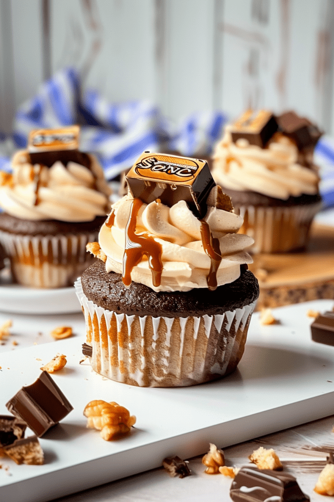 Storage Ultimate Snickers Cupcakes