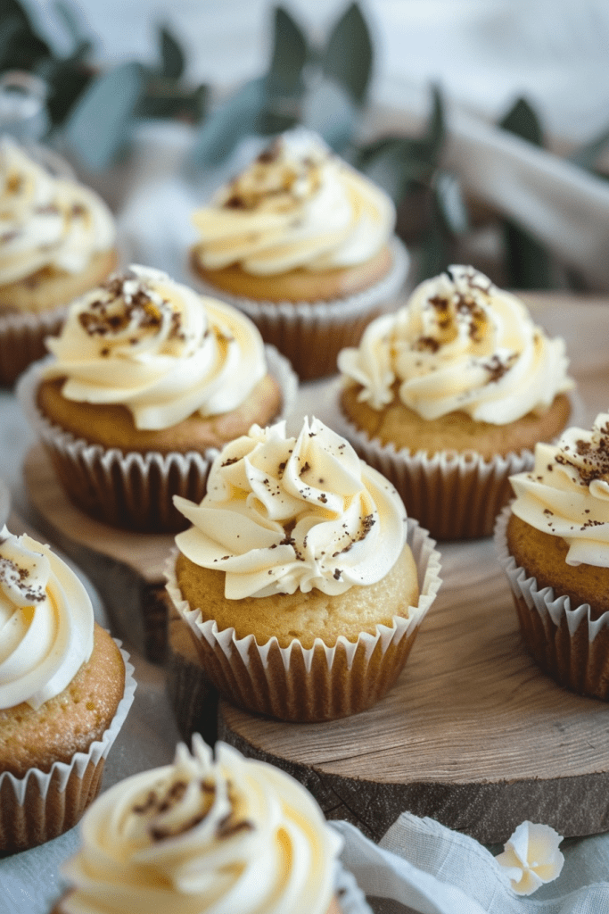 Storage Vanilla Bean Cupcakes