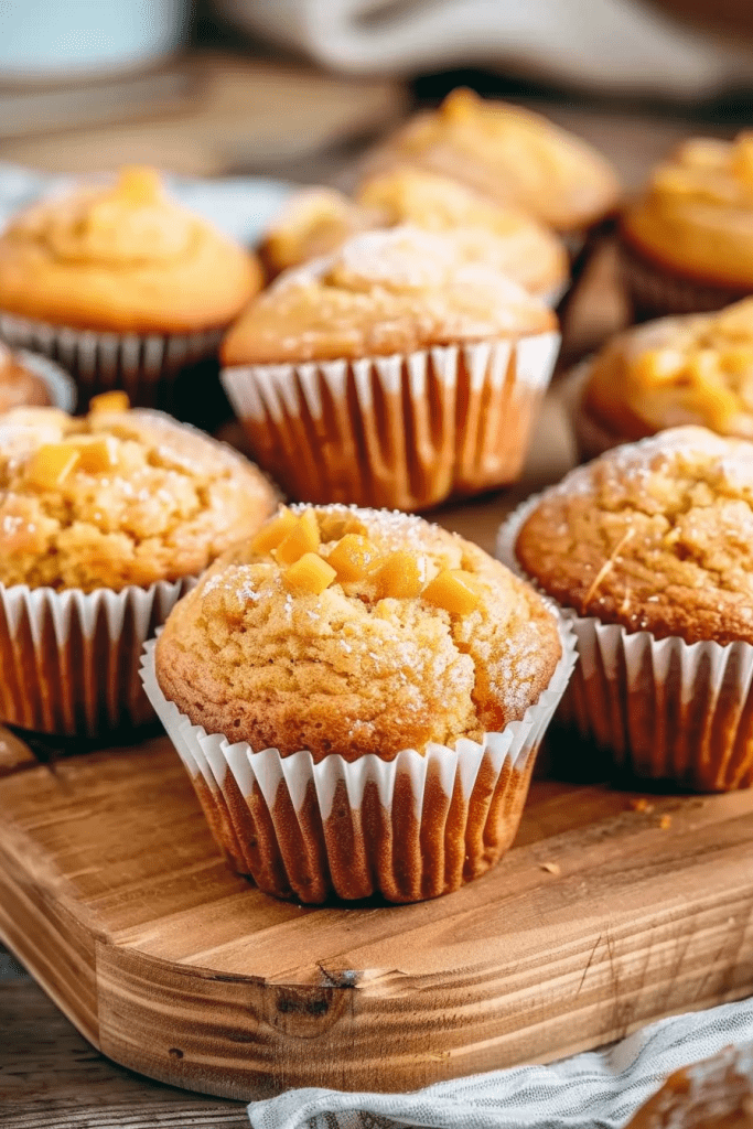 Storage Vanilla Mango Muffins