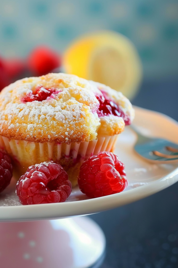 Storing Lemon Raspberry Muffin