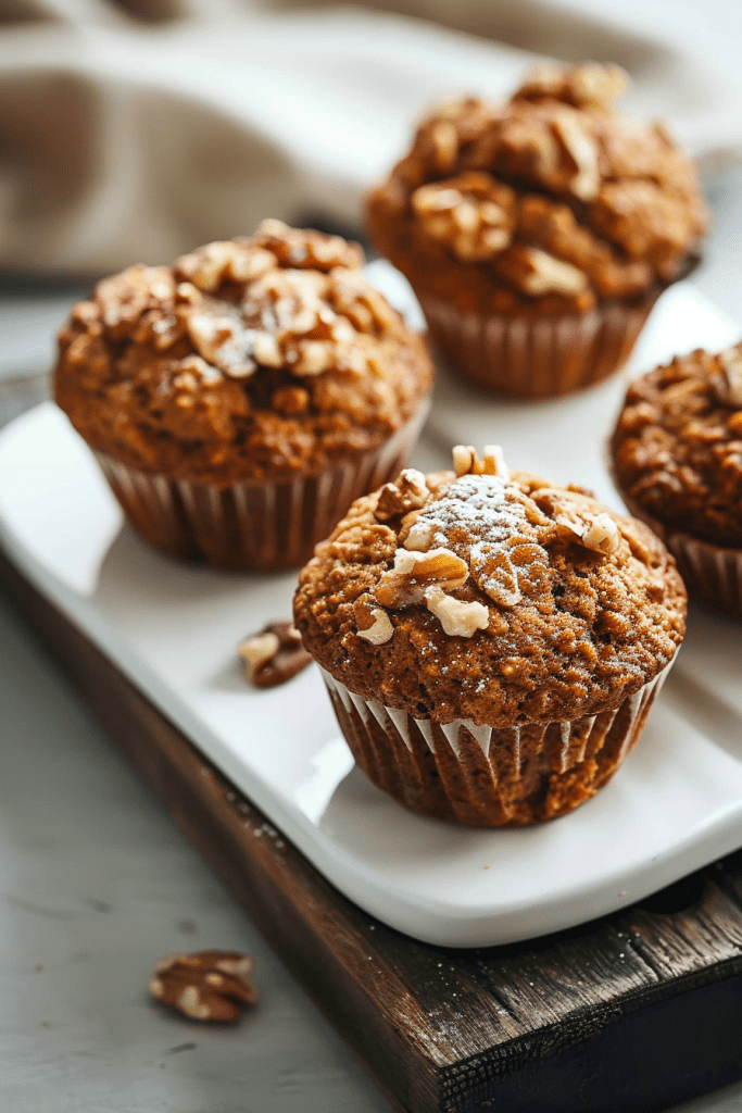 Storing Whole Wheat Banana Walnut Muffins