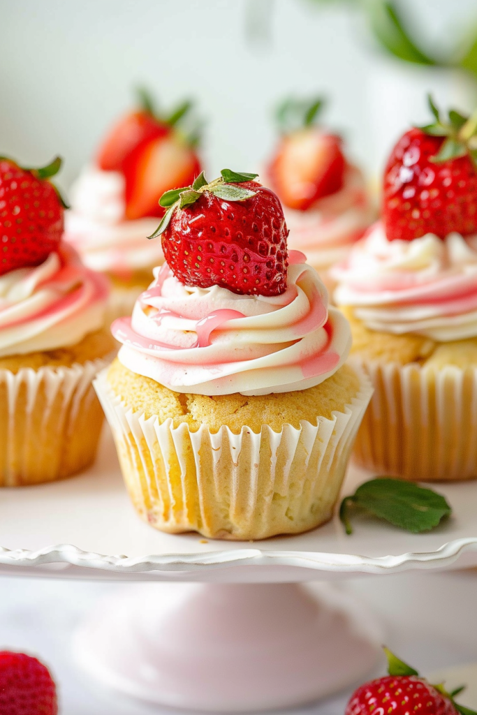 Strawberry Cupcakes Recipe