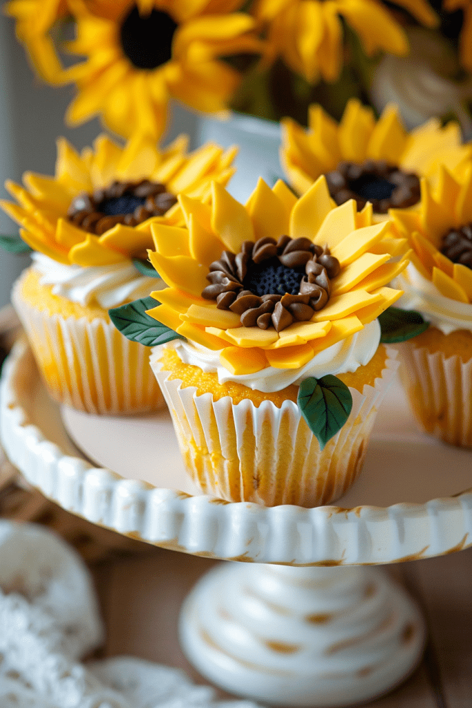 Sunflower Cupcakes