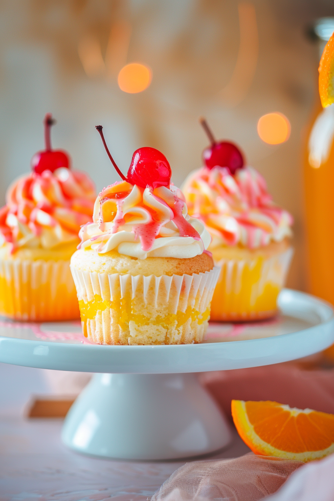 Tequila Sunrise Cupcakes Recipe