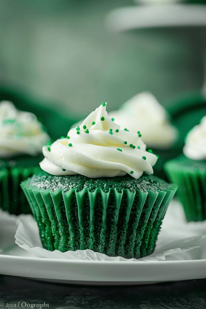 Tips Green Velvet Cupcakes