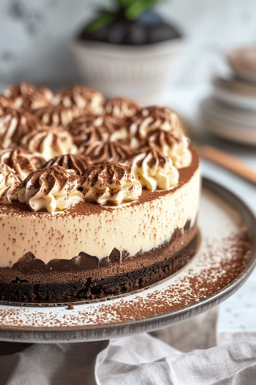 Tiramisu Cheesecake Recipe