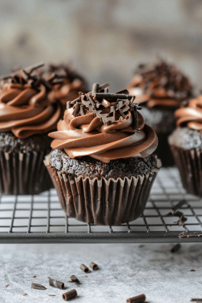 Triple Chocolate Jack Daniels Cupcakes Recipe