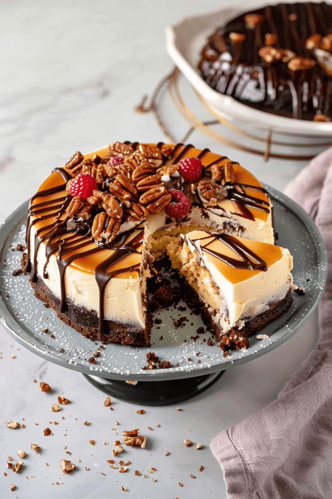 Turtle Cheesecake