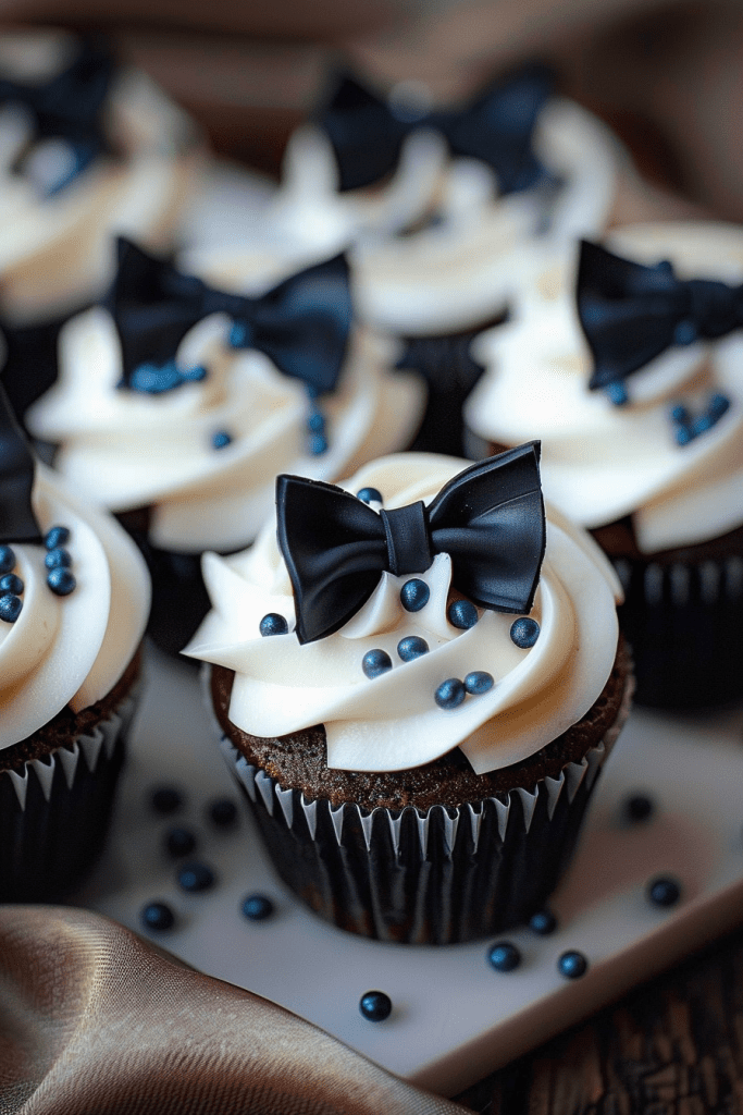 Tuxedo Cupcakes