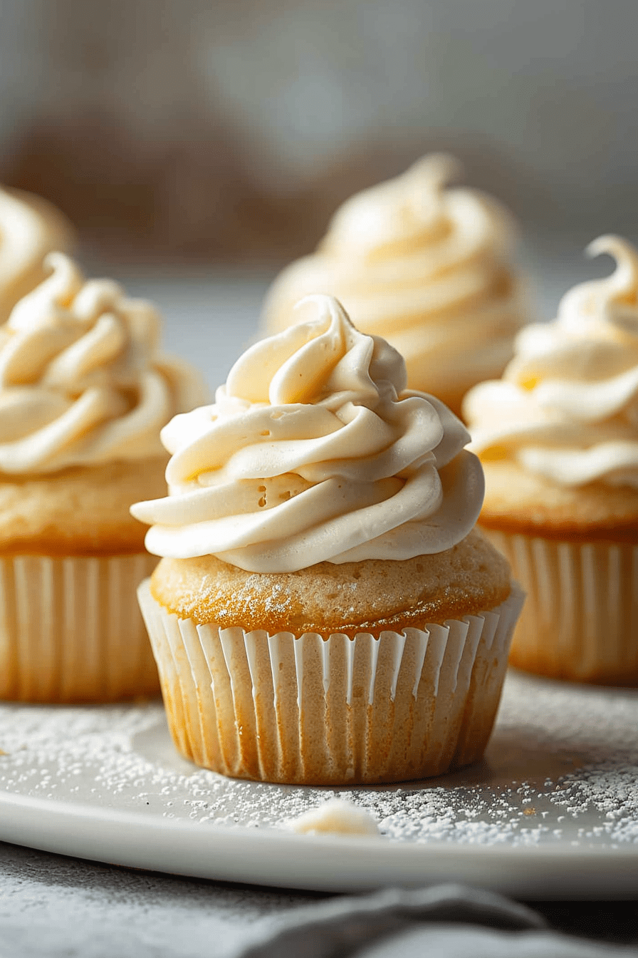 Vanilla Bean Cupcakes Recipe