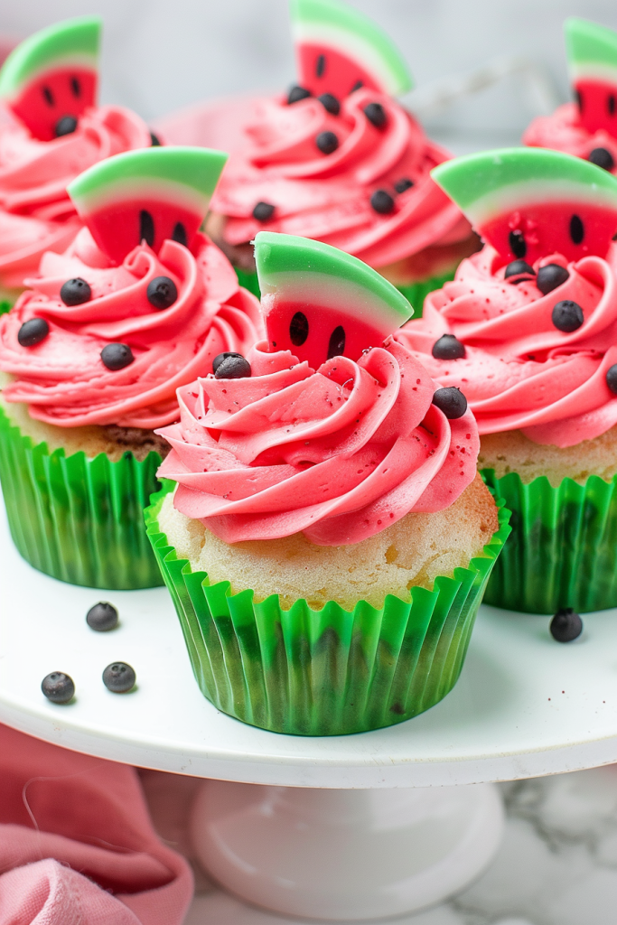 Watermelon Cupcakes