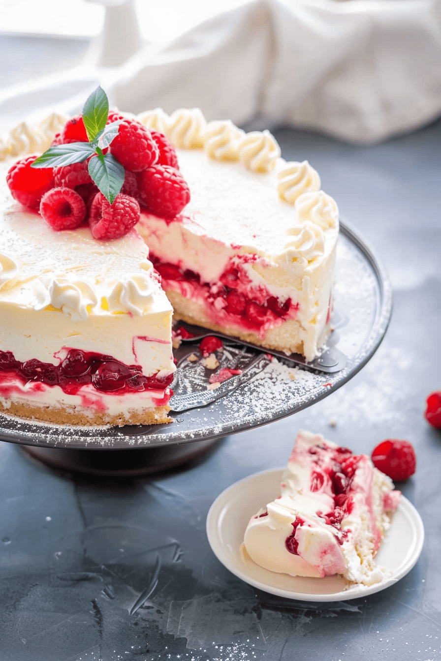 White Chocolate Raspberry Cheesecake Recipes