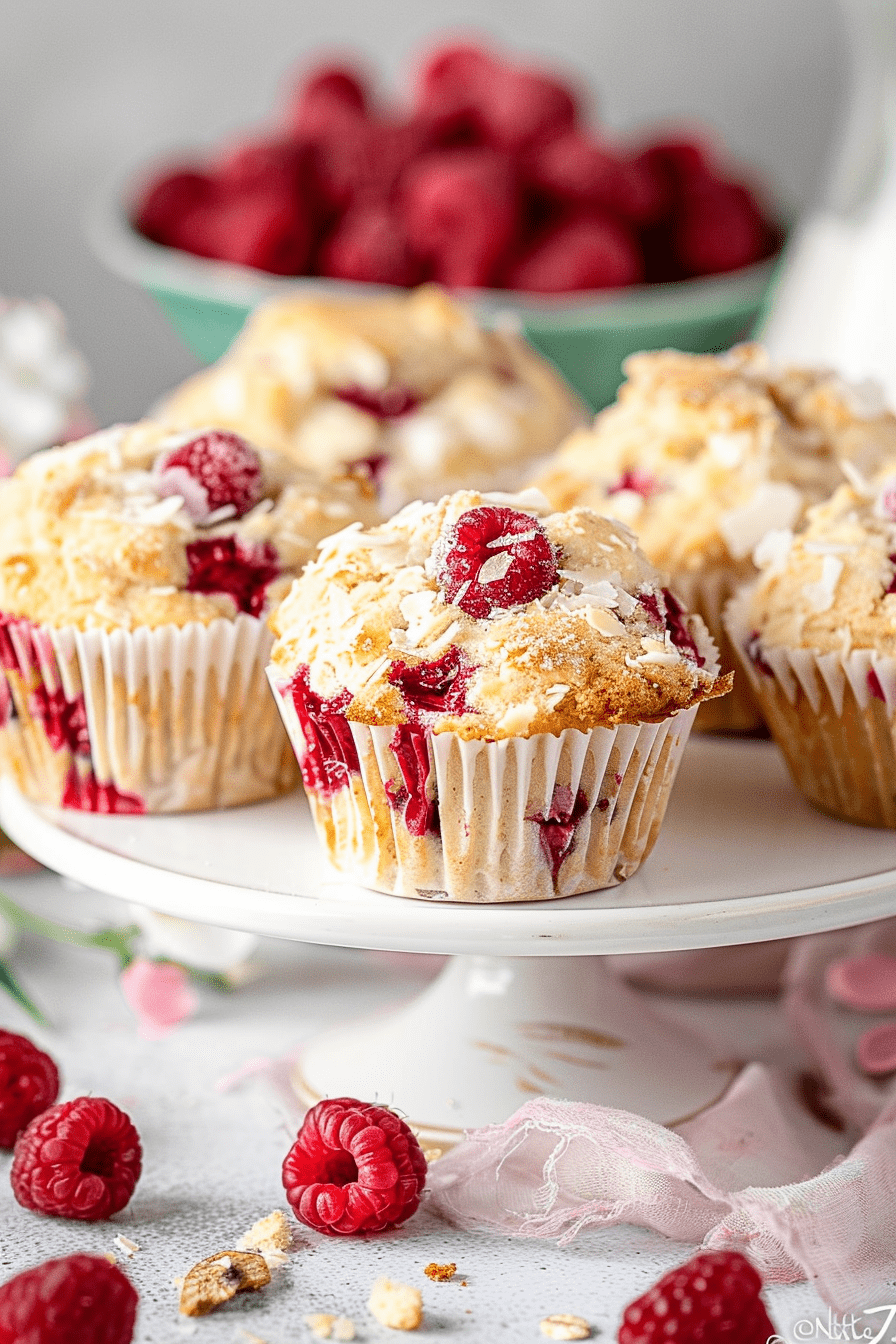 White Chocolate Raspberry Muffins Recipe