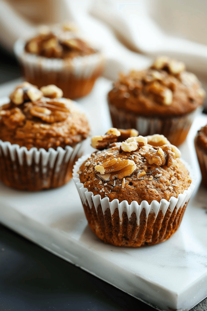 Whole Wheat Banana Walnut Muffins Recipe