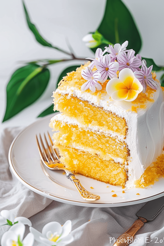 3-Layer Orange Chiffon Cake