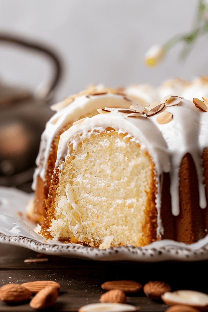 Almond Amaretto Pound Cake