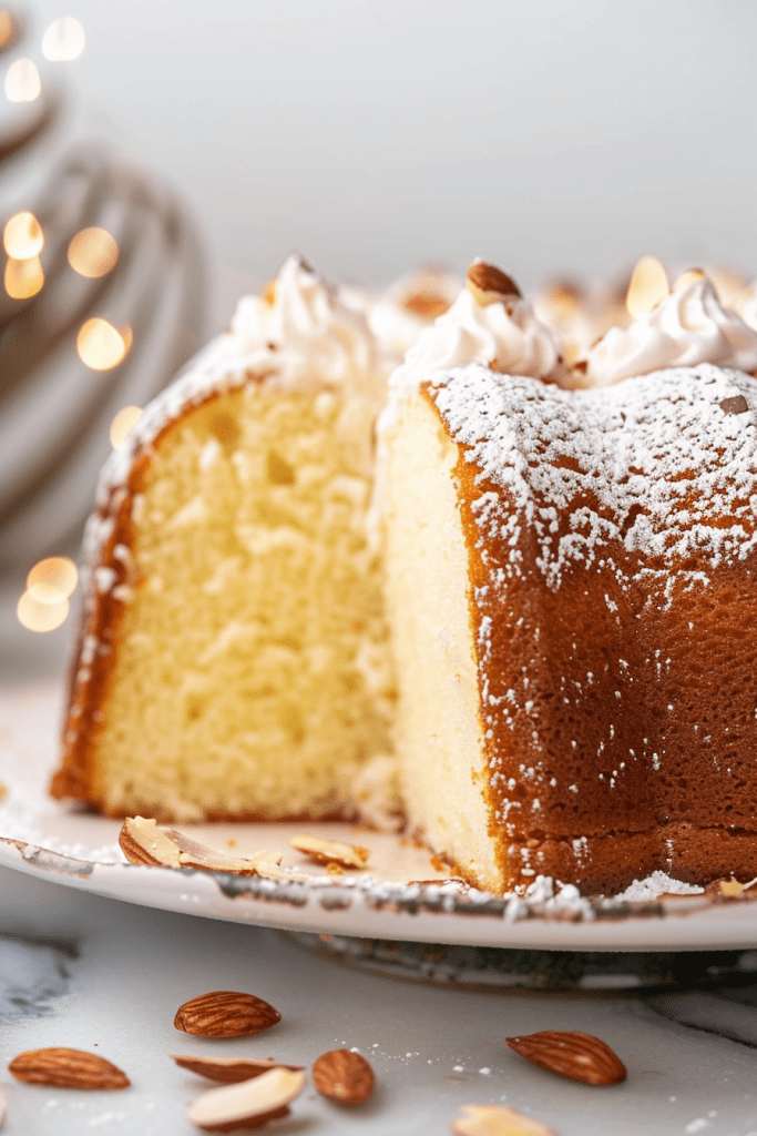 Almond Amaretto Pound Cake Recipe