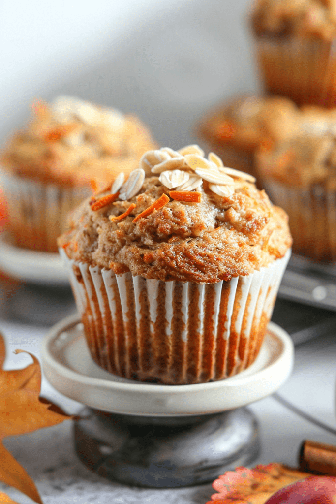 Apple Carrot Ginger Muffin Recipe