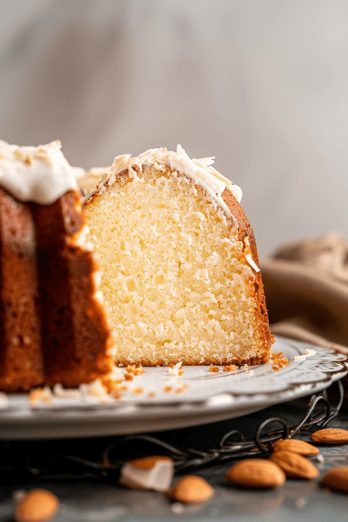 Baking Almond Amaretto Pound Cake