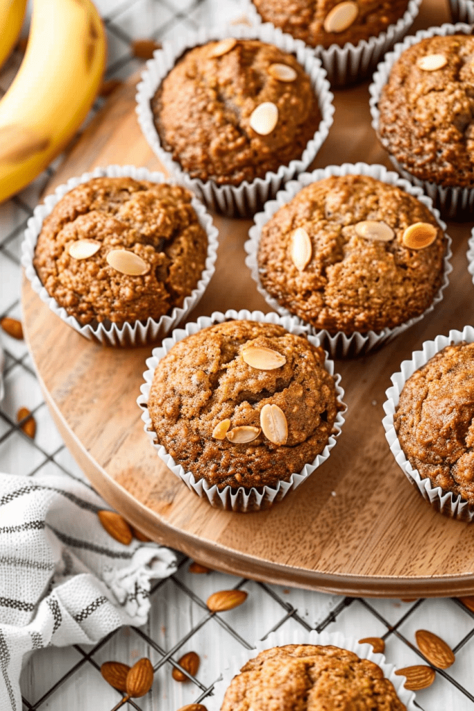 Baking Almond Flour Banana Muffins