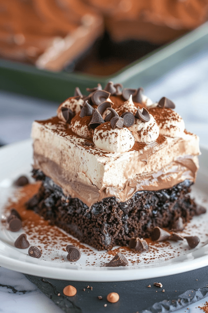 Baking Baileys Chocolate Poke Cake