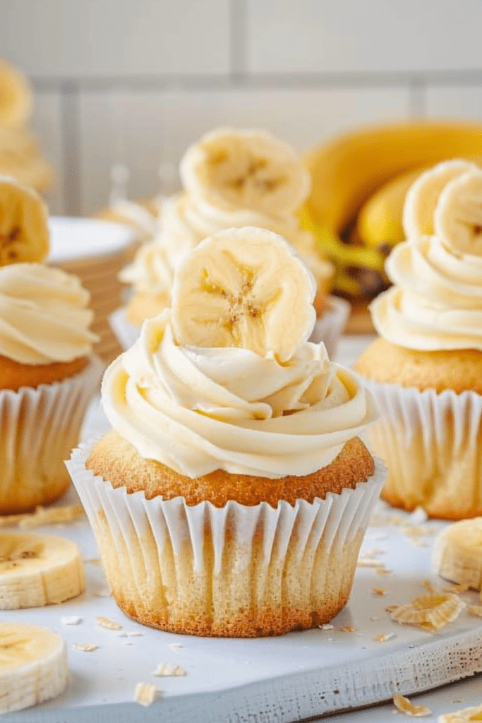 Baking Banana Pudding Cupcakes