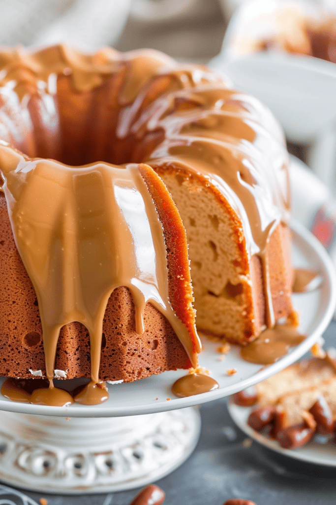 Baking Caramel Bundt Cake