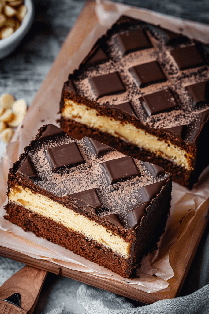 Baking Chocolate Almond Battenberg Cake