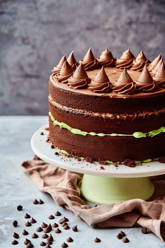 Baking Chocolate Avocado Cake