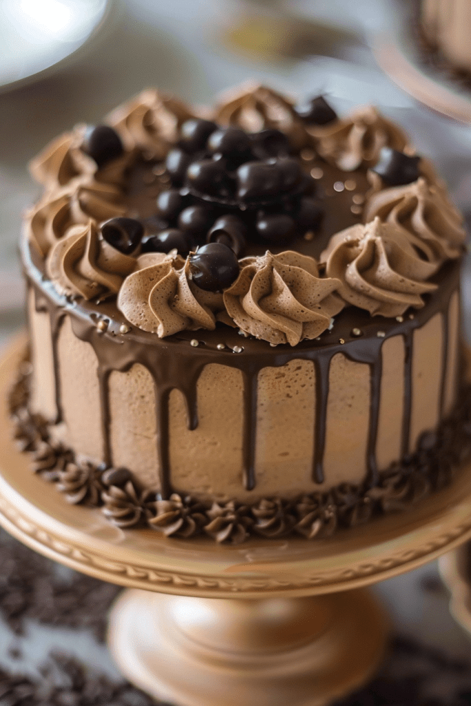 Baking Chocolate Mocha Cake