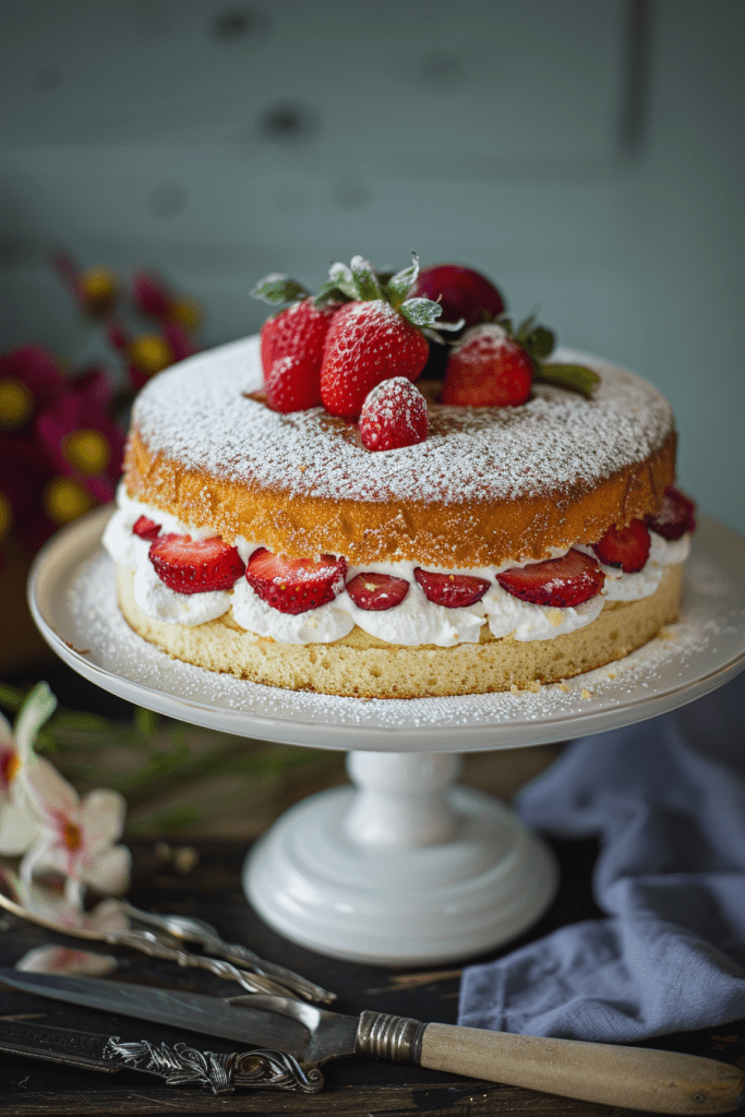 Baking Classic Victoria Sandwich Cake