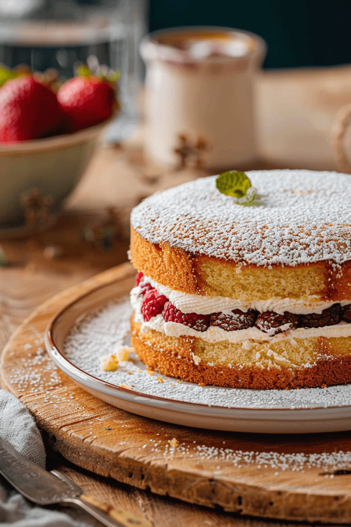 Baking Classic Victoria Sponge Cake