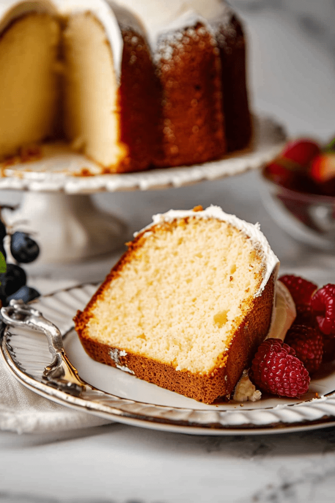 Baking Cream Cheese Pound Cake