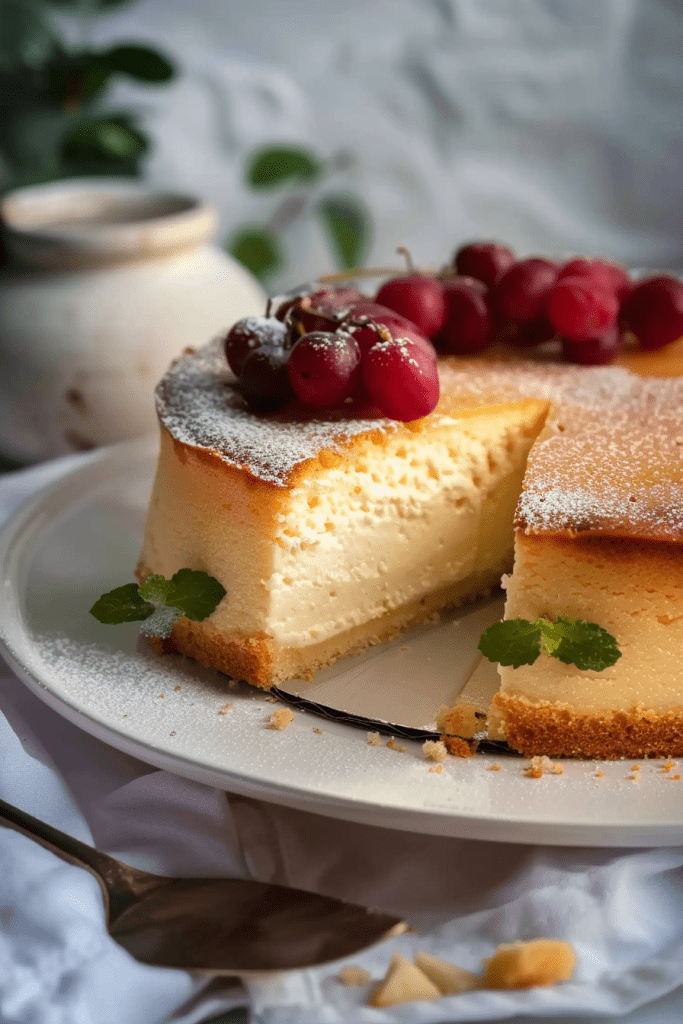 Baking German Cheese Cake