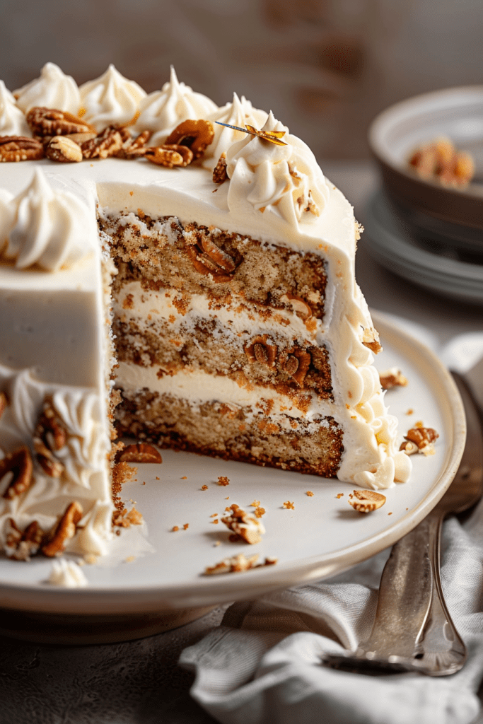 Baking Hummingbird Cake