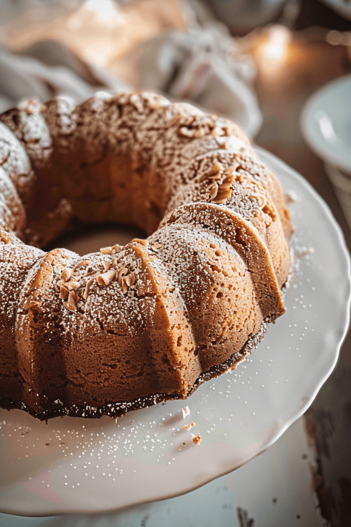 Baking Irish Cream Bundt Cake