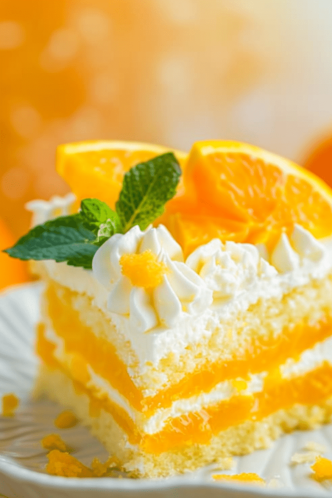 Baking Mandarin Orange Cake