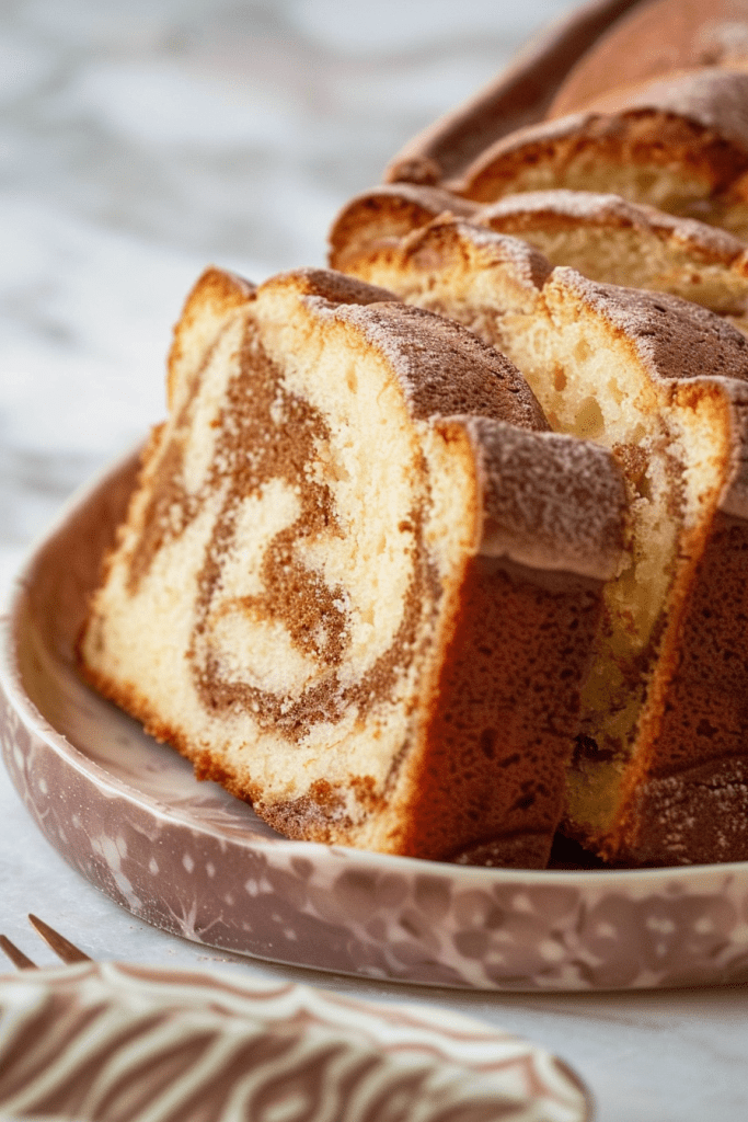 Baking Marble Pound Cake