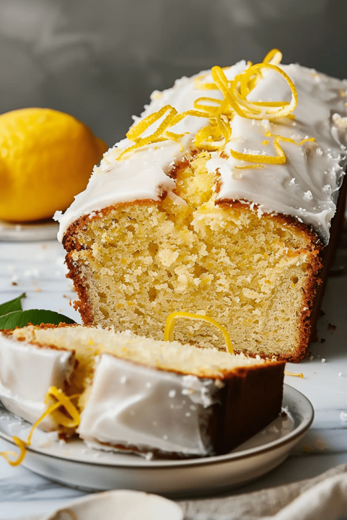 Baking Meyer Lemon Pound Cake