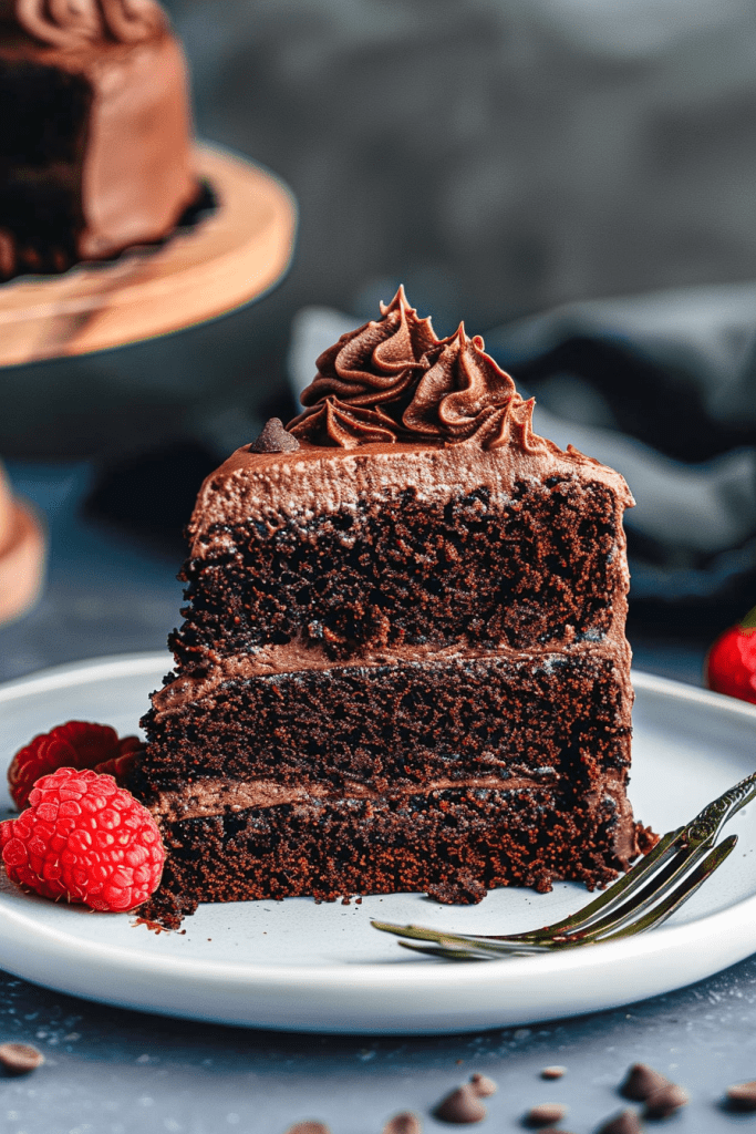 Baking One-Bowl Chocolate Cake