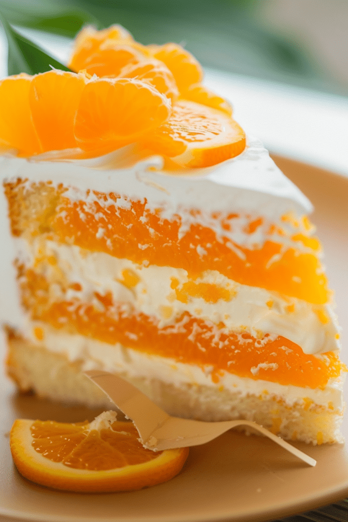 Baking Orange Cake