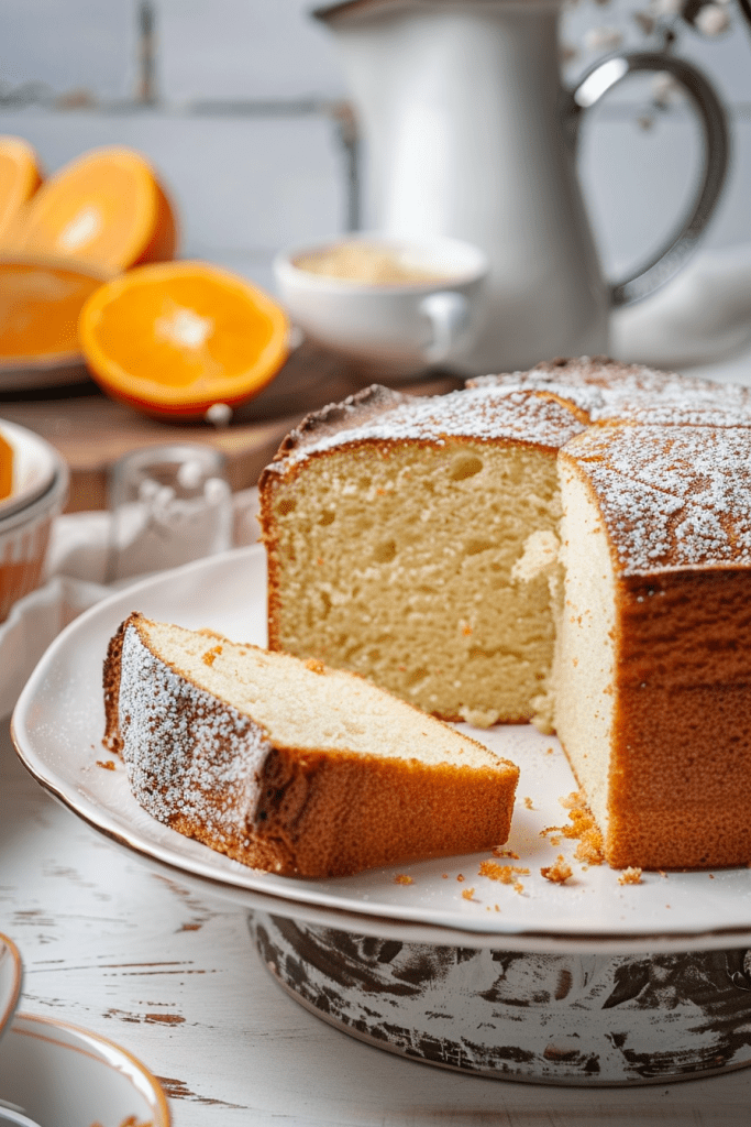 Baking Orange Chiffon Cake