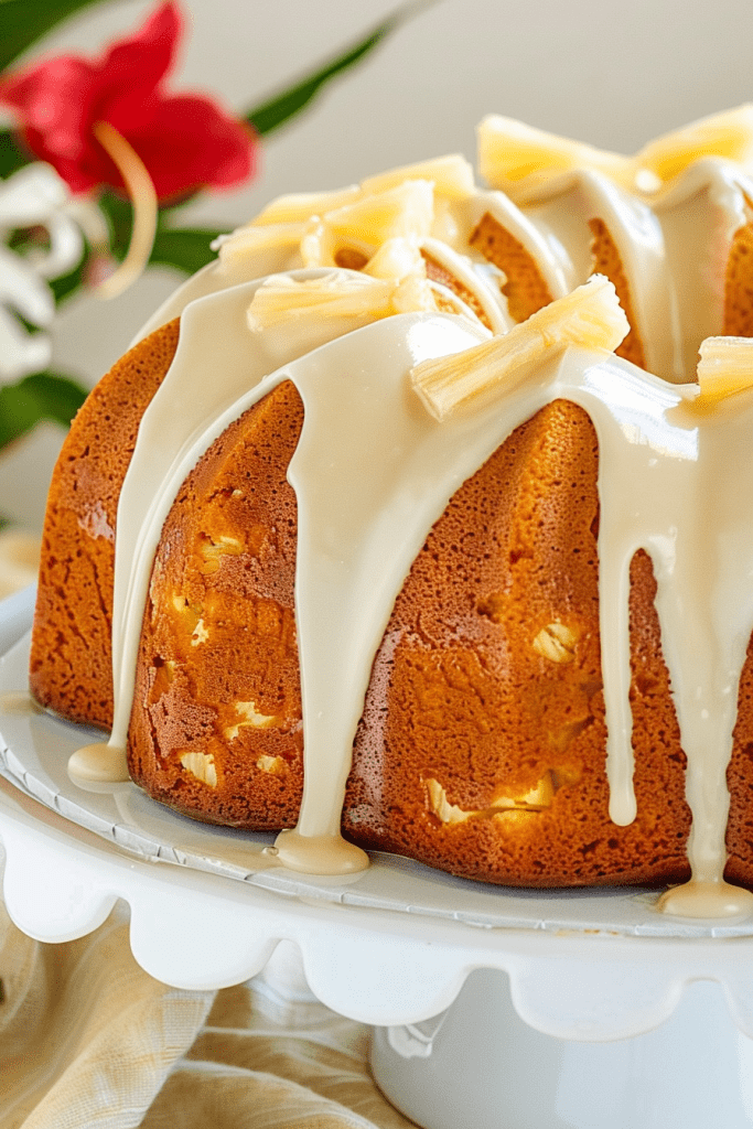 Baking Pina Colada Pineapple Pound Cake