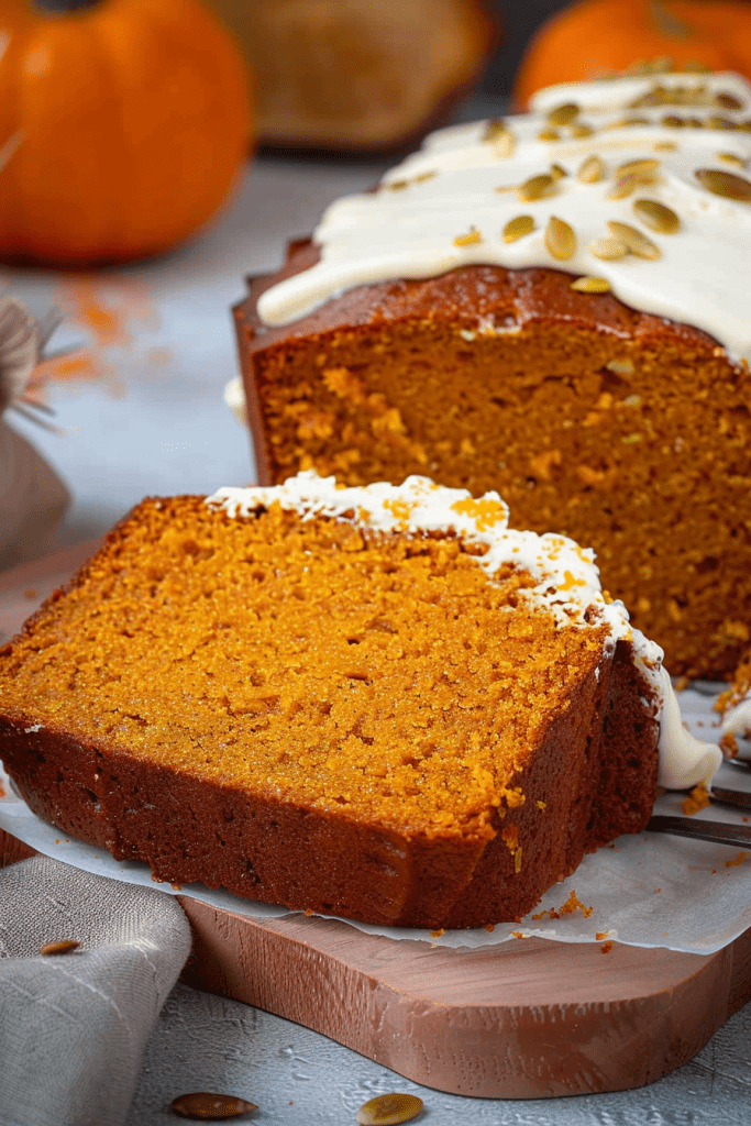 Baking Pumpkin Cream Cheese Pound Cake